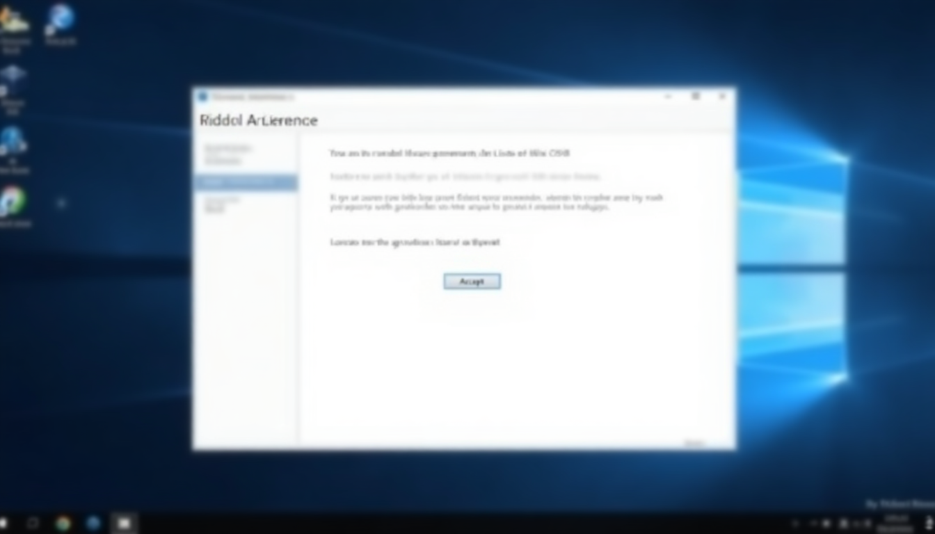 photo of the Backblaze installer wizard window on a Windows desktop, showing the license agreement screen